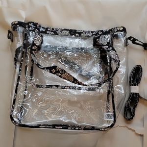 Vera Bradley Clear Stadium Tote
